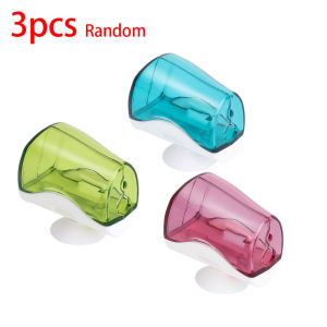 1/3 cái chống bụi giá để bàn chải đánh răng phòng tắm bàn chải đánh răng gia đình giá để cốc hút chân không bàn chải đánh răng du lịch di động vỏ bọc chống bụi