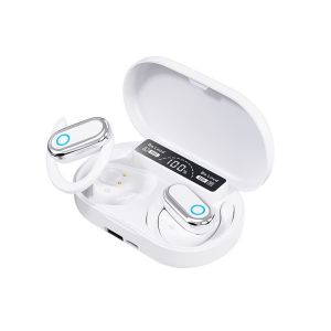 หูฟังบลูทูธไร้สายแบบทรูไวร์เลสสำหรับการทำงานและเดินทาง มีแบตเตอรี่ยาวนาน สบายในการสวมใส่ เหมาะสำหรับนักเดินทางและชีวิตประจำวัน