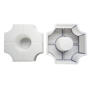 Road Middle Hole Grass Planting Brick Model Parking Lot Municipal Lawn Brick Mould