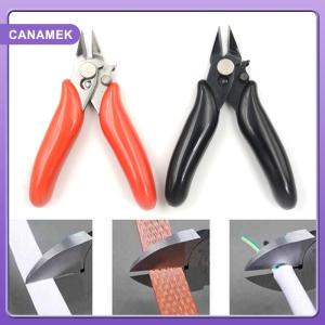 【CANAMEK】 Mini Diagonal Side Cutting 3.5  Sharp Pliers Cable Wire Cutter Repair Hand Tool