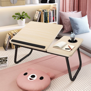 Foldable Laptop Desks Bed Folding Table Portable Computer Notebook Sofa Table