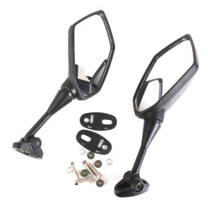 1 Pair Universal Motorcycle Rearview Rear View Side Mirror Ninja Side Mirror Foldable Holder For Honda CBR600RR Ect