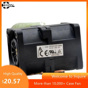 แฟน 40 มม. X 56 มม. สำหรับ Delta GFC0412DS 4CM 4056 12V 2.80A พัดลมระบายความร้อนความเร็วสูงแบบมอเตอร์คู่