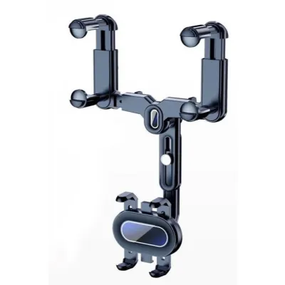 Rearview Mirror Phone Holder in Car Mount Stand for Cell Phone Car Mobile Support Rotating Adjustable
