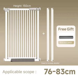 🇲🇾🔥150CM Extra Tall Cat Gate for Doorway or Kitchen Auto Close Pet Gate Indoor Safety Fence Includes Extension Kit Mount