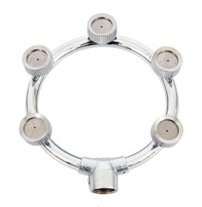 Circular Atomizing Nozzle for Efficient Watering Stainless Steel for Home and Office Use Indoor Cooling Humidity Control