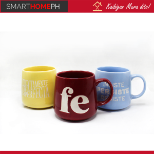Smart Home Ph 12OZ Assorted Design Color mug w Spanish word ceramic coffee mug ( HR-03 )