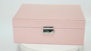 Elegant Jewelry  Watch & Jewelry Organizers Waterproof Jewelry Storage Case  With Lock