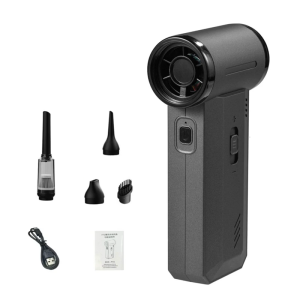 130000RPM Cordless Fan Powerful Motor Air Blower Cooling Fan Handheld Dust Blower Speed Adjustment For Industrial Use