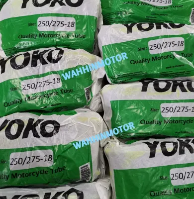 [ YOKO ] MOTORCYCLE TYRE TUBE MOTOR TIUB TAYAR 250X17 275X17 200X17 80/90X17 225X17 195X17 250X18 275X18