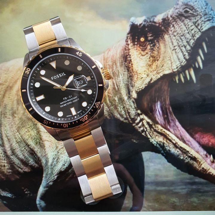 Fossil watch dial online size