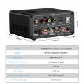 AIYIMA T9 Tube Amplifier 100W Stereo Bluetooth 5.0 TPA3221 USB DAC 6K4 Vacuum Receiver Amp COAX/OPT HiFi Home Audio Digital Amplifiers. 