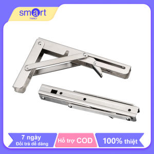 Bản lề gập thông minh Giá Ke đỡ bàn gấp gọn treo tường Pát ke chữ chịu lực 80kg