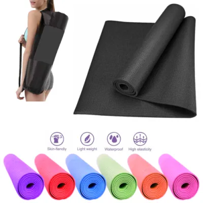 All-Purpose Exercise and Fitness Yoga Mat with Cover for All Types of Yoga Pilates and Floor Exercises with Carrying bag