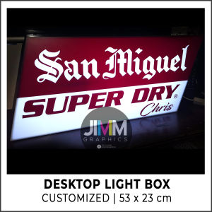 ACRYLIC LIGHT BOX Signage