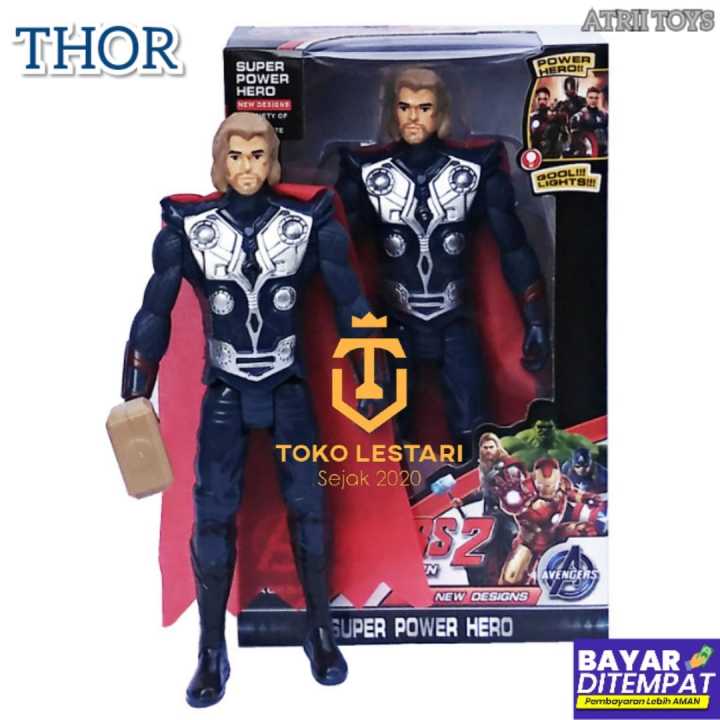 ROBOT ACTION FIGURE THOR UKURAN BESAR MAINAN ANAK KOLEKSI ROBOT