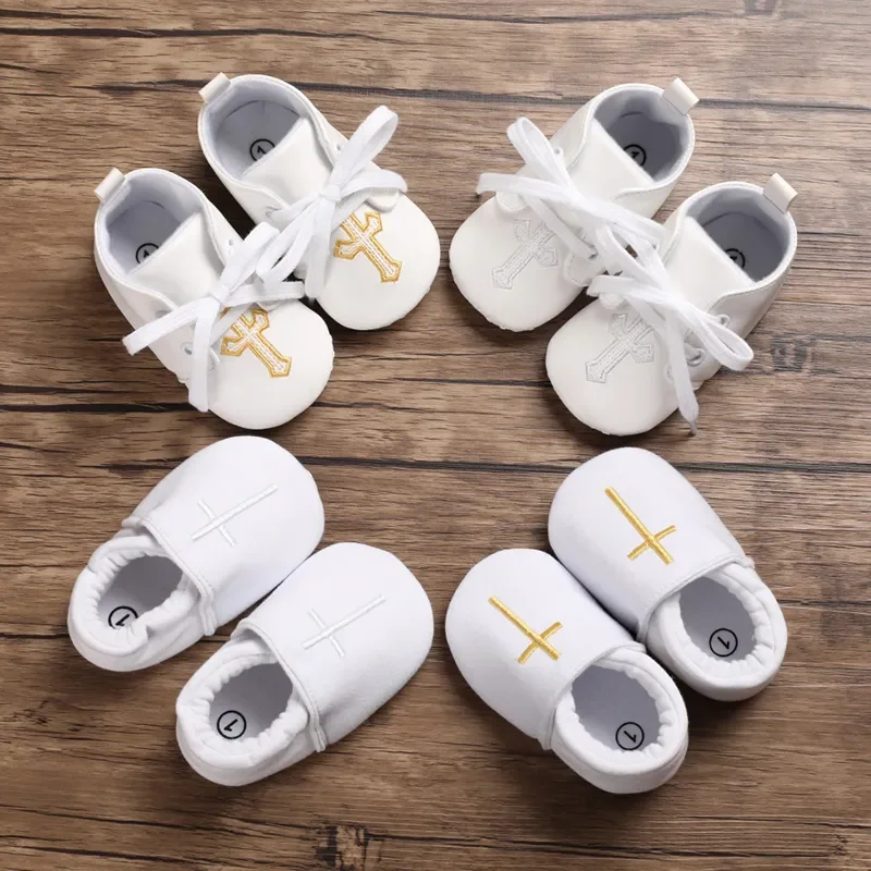 Boy christening shoes clearance white