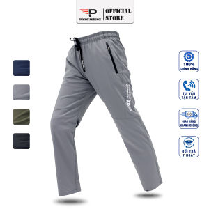 Quần Dài Thể Thao Nam Co Giãn Túi Khoá Chất Dù Pigofashion Fp02 (Chọn Màu)
