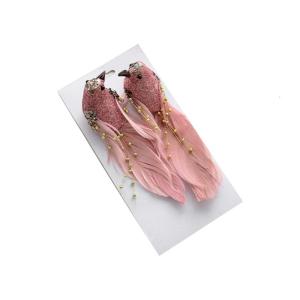 Foam Bird Ornament With Natural Feathered Texture Hanging Ornament For Holiday And Everyday Home Styling