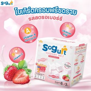 Sogurt โยเกิร์ตกรอบฟรีซดราย ทำจากโยเกิร์ตแท้ 100% เหมาะสำหรับเด็ก 12 เดือนขึ้นไป