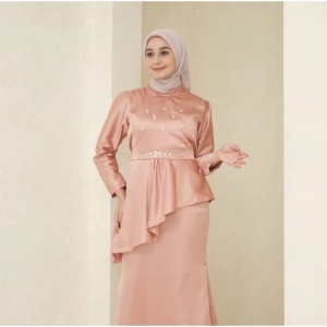 New Arrival - Jamila Dress Satin Velvet Baju Kondangan Wanita Kekinan Gamis Jamila Dress Dress Pesta Kondangan Bridesmaid Gaun Wanita Free Belt Satin Viral Jamila Dress Kondangan Simpel Elegan Dress Satin Bridesmaid Gamis Pesta Mewah One Set Rok Wanita