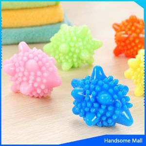 H.S. ลูกบอลซักผ้า ลูกบอลซักผ้าช่วยไม่ให้ผ้าพัน ลูกบอลซิลิโคนซักผ้า 1 Set 5 ลูก คละสี ช่วยให้ซักได้สะอาดขึ้น Small Washing Balls 1 Set 5 pcs