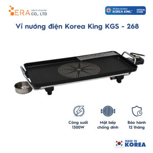 VỈ NƯỚNG ĐIỆN KOREA KING KGS - 268 ( Hàng chính hãng )