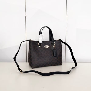Coach Women PVC Handbag CET31 28X20.5X11.5cm Classic Signature Tote Shoulder Crossbody Bag