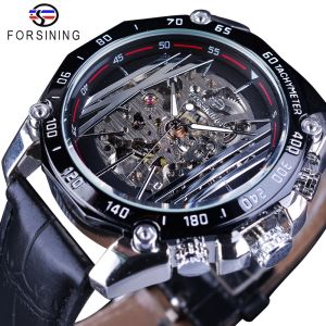 Forsining series of steampunk gold gear sports fashion mens watch top brand luxury automatic mechanical watch. Gifts for men