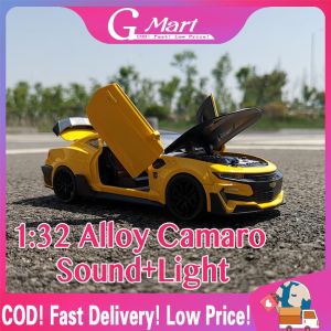 1:32 Scale Licensed Luxury Diecast Alloy Car Model For Chevrolet Camaro Collection Vehicle Model Pull Back Toys Car Alloy-Car-Model-Camaro