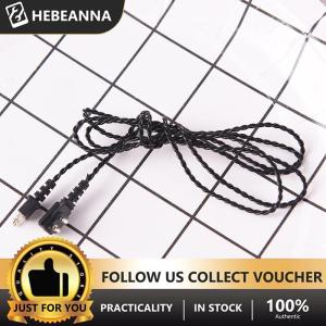 hebeanna 1pc standard 2pin cable for body aids hearing aid receiver wire cord