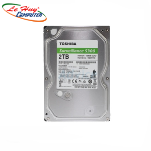 Ổ cứng HDD TOSHIBA Surveillance S300 2TB 3.5 inch Sata 3 5400RPM 64Mb Cache HDWT720UZSVA