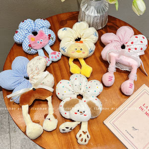 【PINK EMPRESS】ตุ๊กตาการ์ตูนพร้อมเครื่องประดับผมสำหรับเด็ก น่ารักและเก๋ไก๋