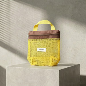 Portable Waterproof Mesh Toiletry Bag Travel Toiletry Organizer Quick Drying See Through Shaving Makeup Storage Case Men Women