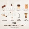 Lyon Gold Luxury USB Rechargeable Table Lamp - Bedside Living Room Hallway | Goldberg Home. 