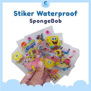 STICKER NONO SPONGEBOB SQUAREPANTS ECER WATERPROOF 1 LEMBAR STIKER