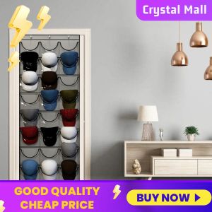 Door Hanging Holder Hanger Storage Rack for Baseball Caps 24 Pockets