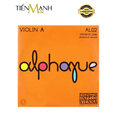 [Chính Hãng] Dây Đàn Violin Thomastik-Infeld Alphayue AL100 Và Dây Lẻ AL01 AL02 Synthetic Core Steel E Strings