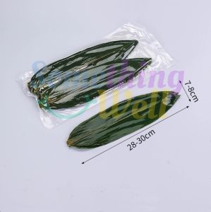 ใบไผ่สดญี่ปุ่น (ยกแพ็ค 100 ใบ) ใช้สำหรับตกแต่งจานอาหารได้นานาชนิด ทั้งอาหารไทย ญี่ปุ่น เกาหลี และอื่นๆ