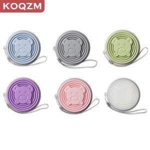 [COD] KOQZM KITCHEN Folding Cup Foldable Collapsible Telescopic Silicone Water Bottle Teacups