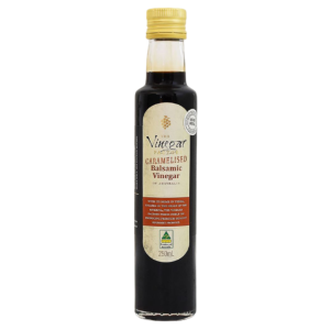 Australian Caramelised Balsamic Vinegar 250ml The Vinegar Factory No additives Prize winning Balsamic Vinegar