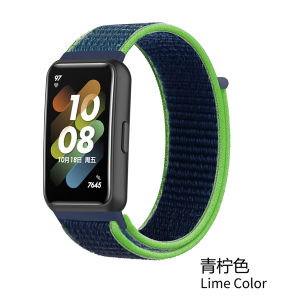 JANSIN huawei band 8 Nylon Band For Huawei Band 8 Smartwatch Strap Accessories band8 Replacement Wristband Bracelet huawei band 7 strap