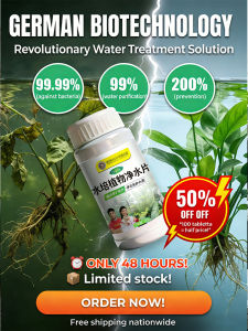 Hydroponic Water Purification Tablets German Technology Water Treatment Solution/Indoor Outdoor Use Water Cleaning Tablets/Household Hydroponic Water Quality Purifier