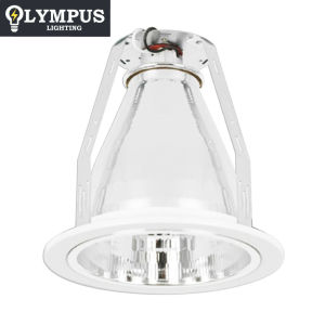 Olympus LED Round Vertical Recessed Pinlight Housing w/ Beehive Reflector E27 Fixture 4 inches / 6 inches