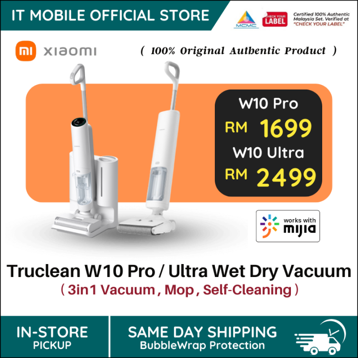 Xiaomi Truclean W10 Pro / Ultra Wet Dry Vacuum Cleaner Truly clean in ...