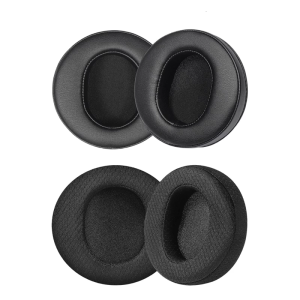 1Pair Ear Pad Replacement Protein Leather/Football Mesh Earpads Ear Cushions Sponges Cover Earmuffs For SIMGOT EP5 Headphones