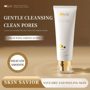 Gentle Amino Acid Facial Cleansing Milk Moisturizing Dry Skin Deep Cleaning Hydrating Facial Dirt Moisturizing Oil Control