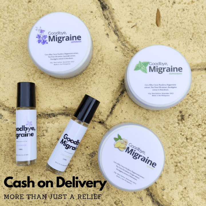 Migraine PH Goodbye Migraine Rub (55 grams) Migraine Pain Relief