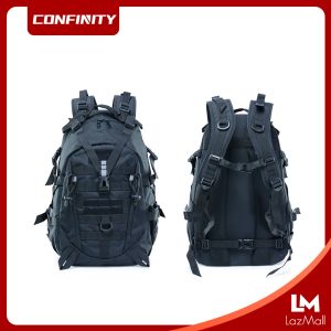 CONFINITY Outdoor 25L Travel Backpack Camouflage Tactical Bag Backpack Backpack Sports Backpack Can be Hanging on Waist Bag