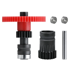 3D Printer Accessories Hardened Steel Extruder Gear Assembly Extruder Integral Shaft Replacement For DDB Voron CW1 CW2